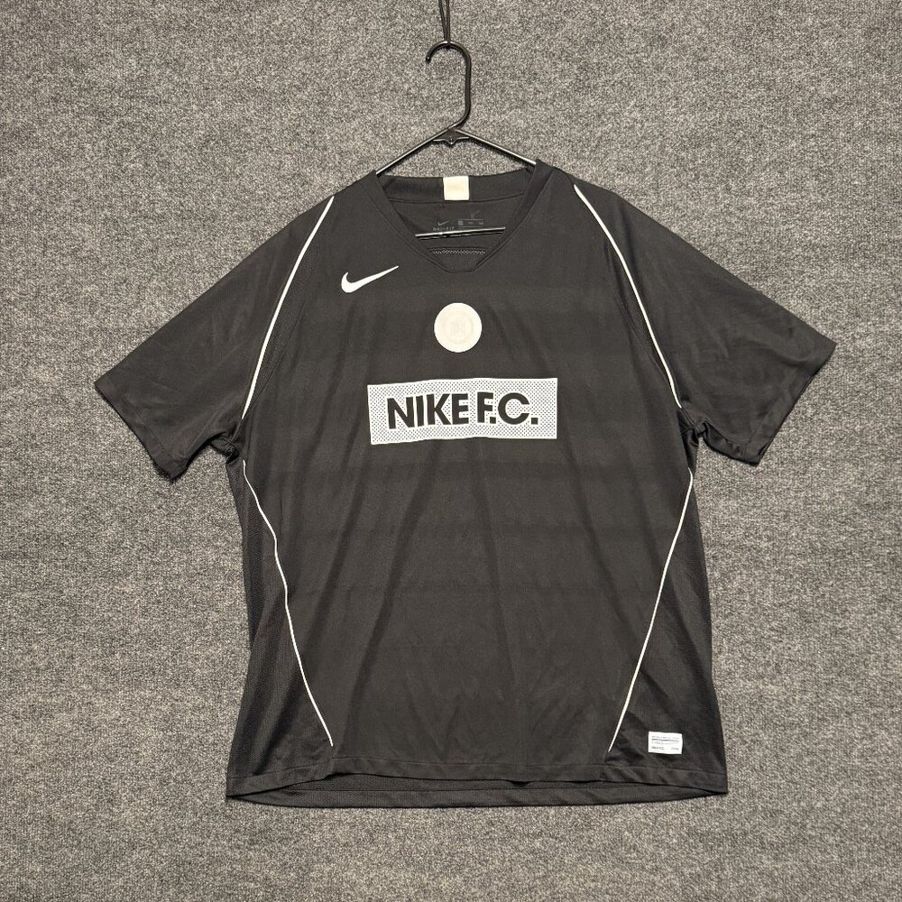 Nike F.C. Football Club Home Soccer Jersey Black Men's Size XXL